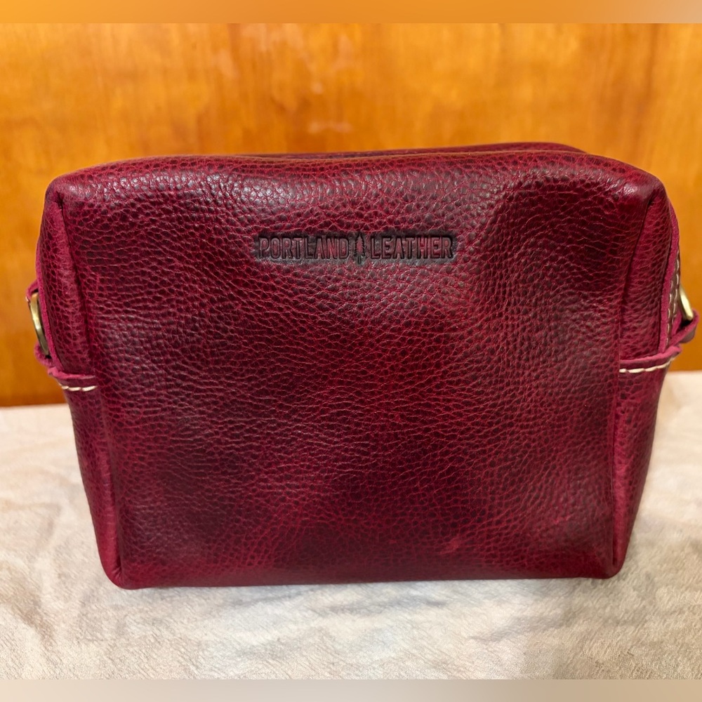 Portland Leather Small Zippered Crossbody Purse